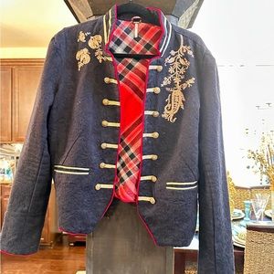 FREE PEOPLE Military Jacket